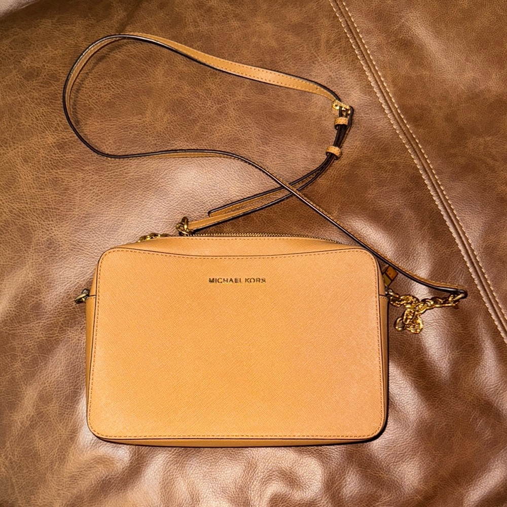Michael Kors Tan Crossbody Bag